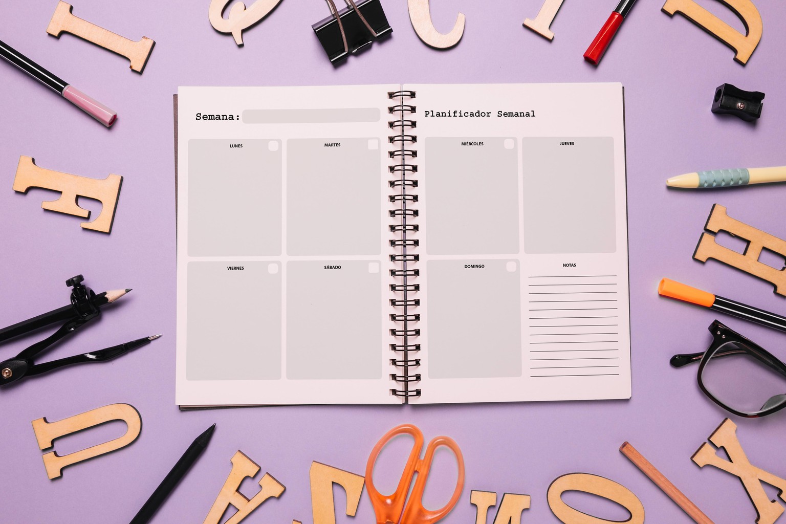 “Mi Rutina con Café – Planner Undated” - image 3 - student project