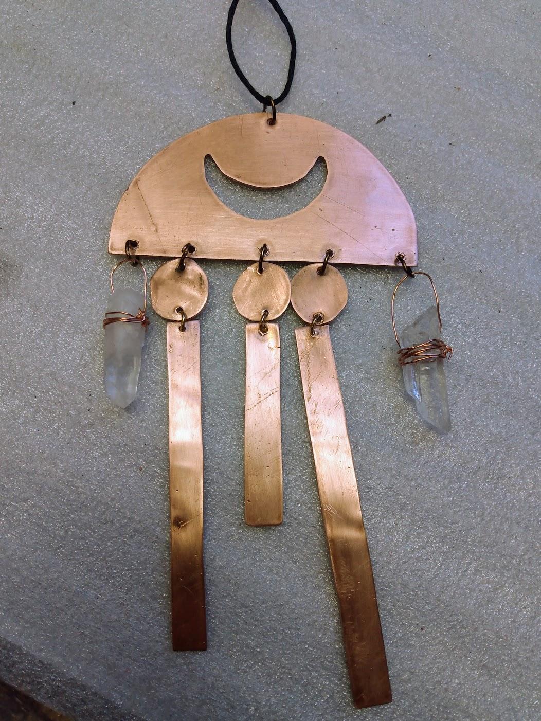 Brass pendant - image 1 - student project