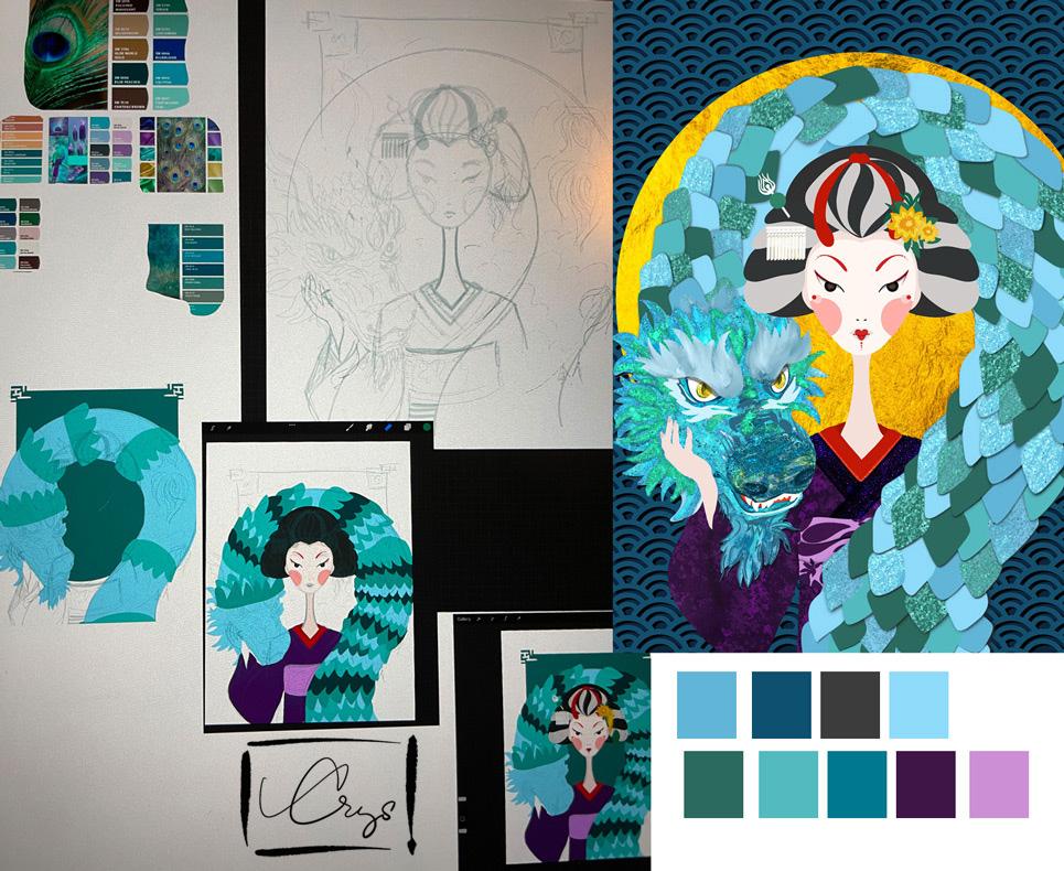DragonMaiko - image 2 - student project