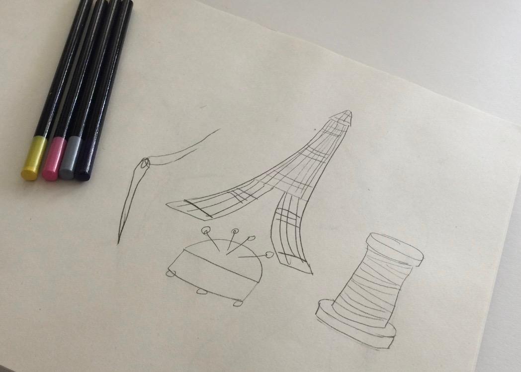 Dressmaker's Sketch - image 6 - student project