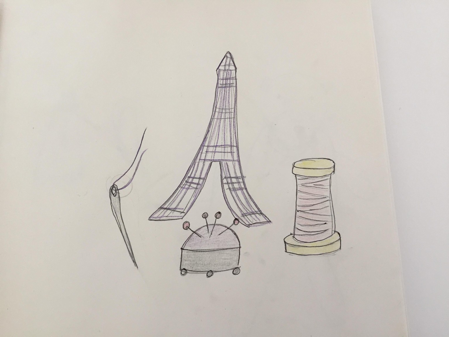 Dressmaker's Sketch - image 7 - student project