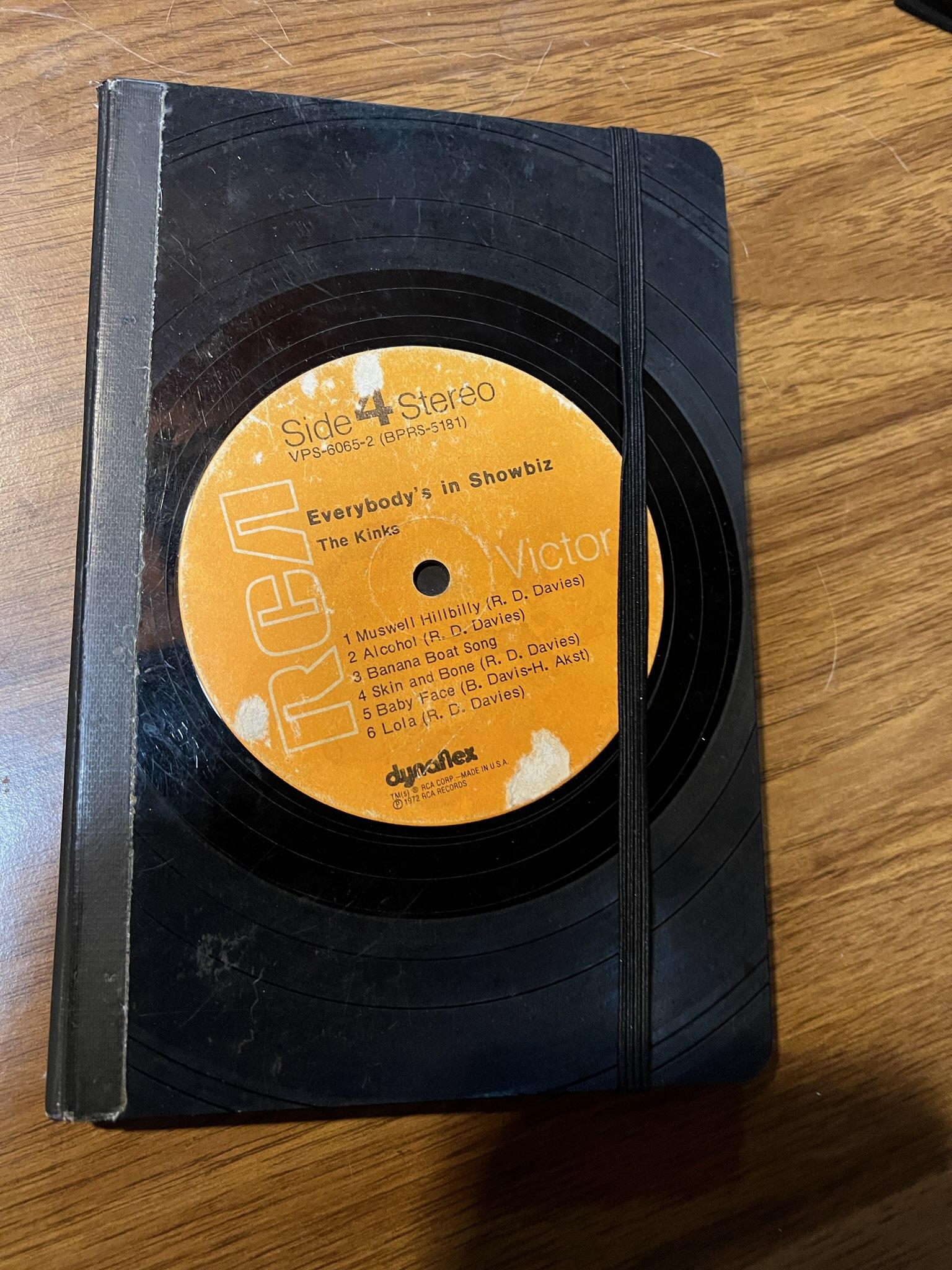 Vinyl idea book that seen better days - image 1 - student project