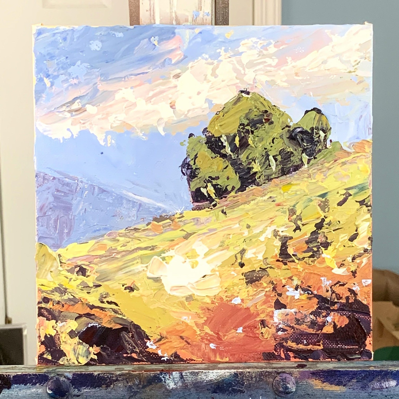 Hilly Landscape Paint-a-Long - image 1 - student project