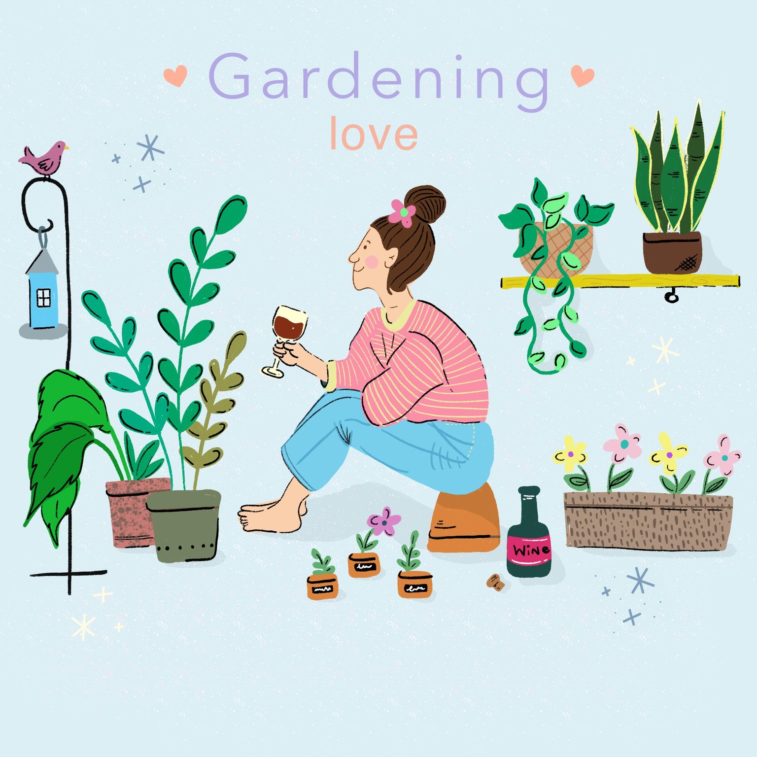 Gardening love - image 1 - student project
