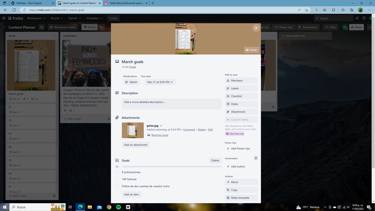 Content Planner | Todes México - image 2 - student project