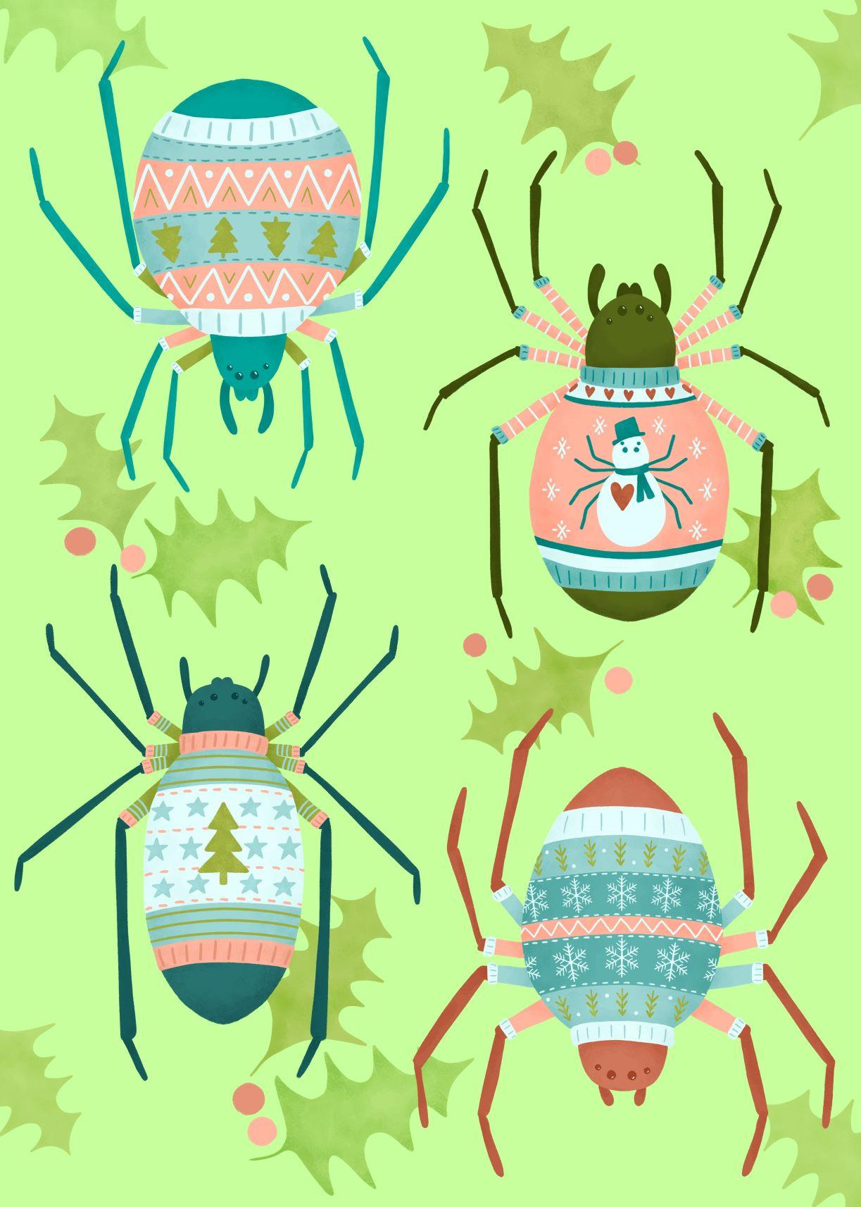 Winter Spiders Collection - image 3 - student project