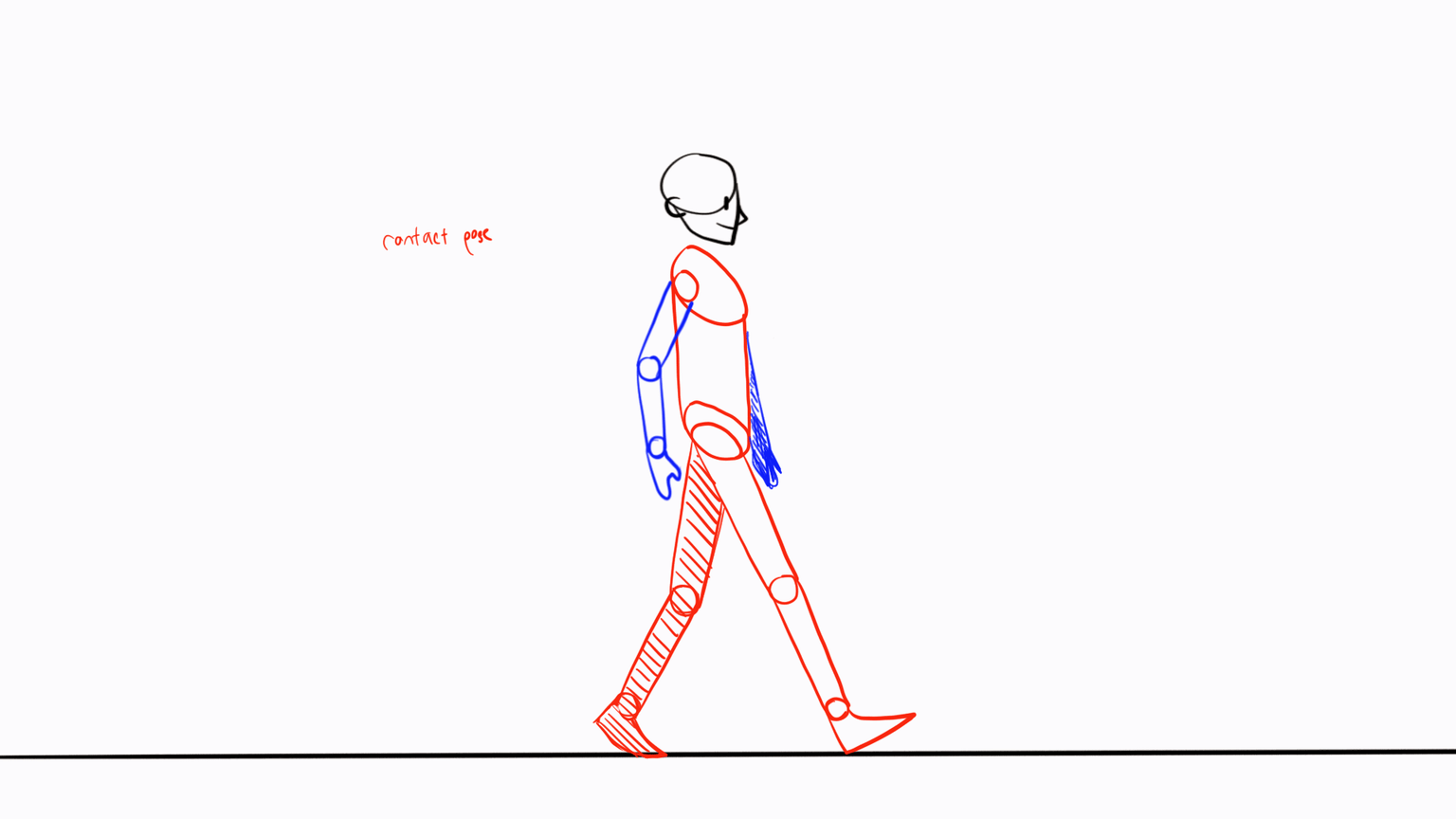 Walk Cycle Exercise - image 2 - student project