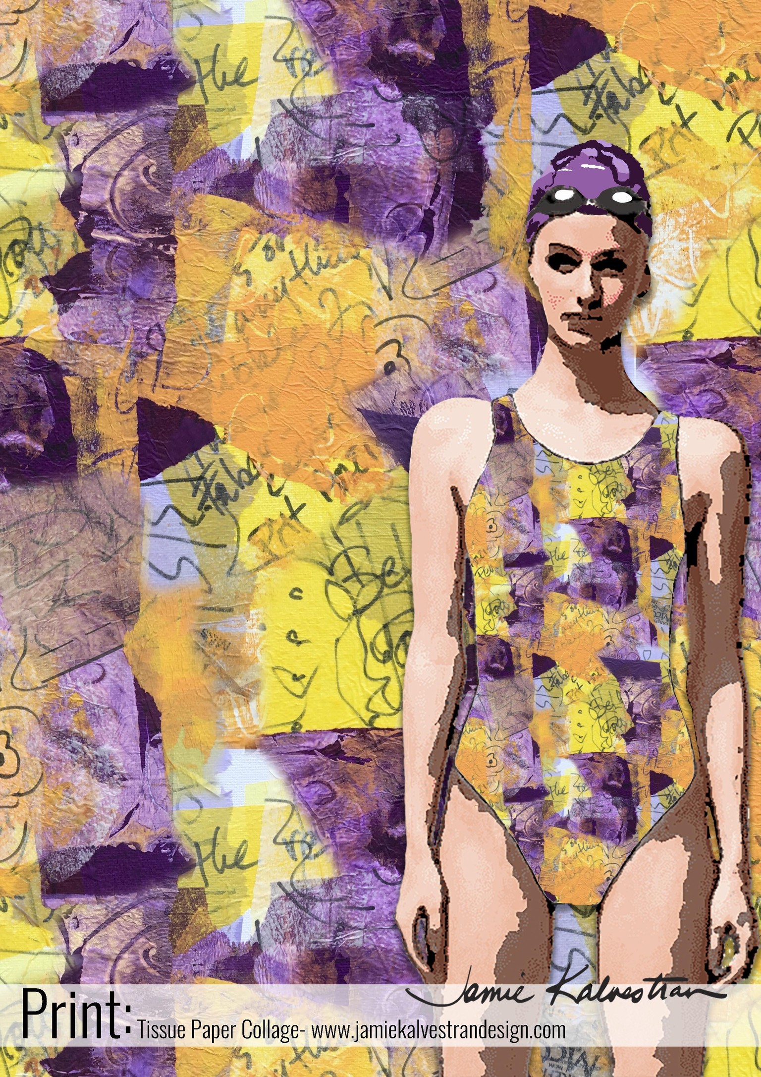 Tissue Paper Collage - Multiple Images, Multiple Uses - image 1 - student project