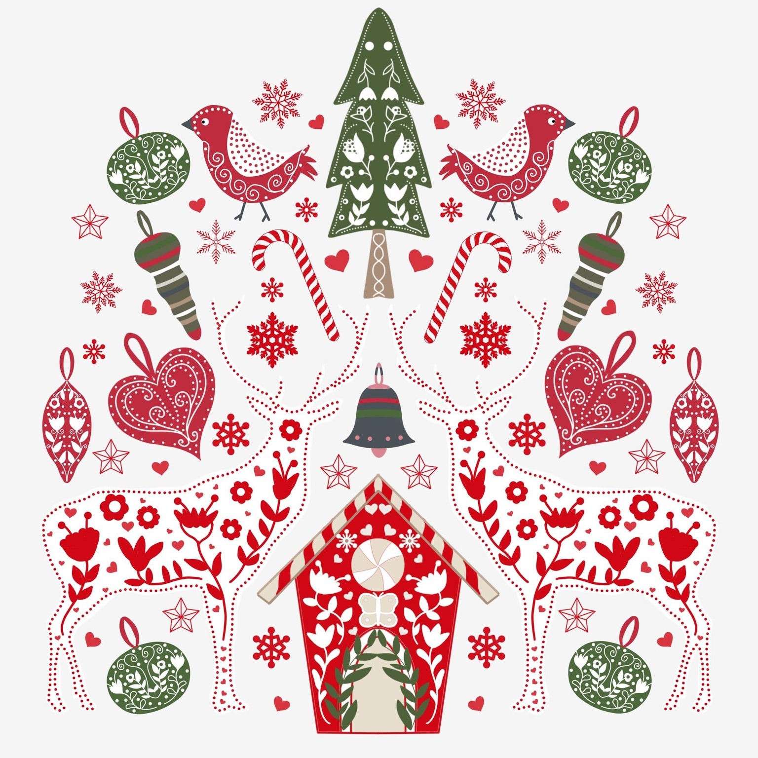 Xmas card - image 1 - student project