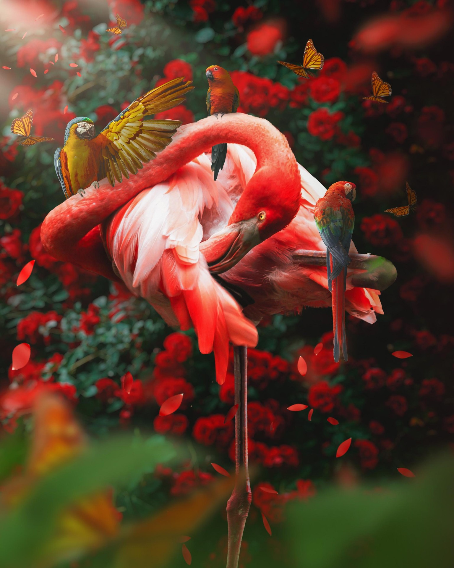 Yay my Flamingo is created!!! - image 1 - student project