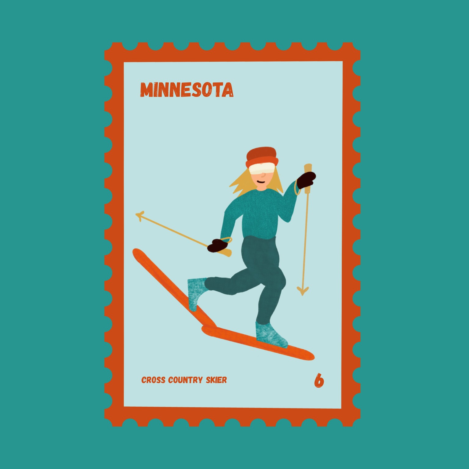 Minnesota Inspired Stamps - image 7 - student project
