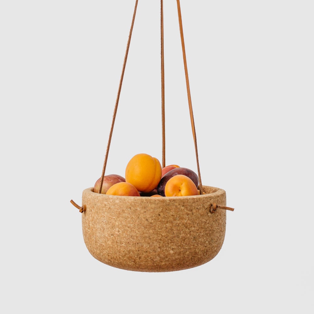 Melanie Abrantes Designs- Hanging Leather Planters - image 3 - student project