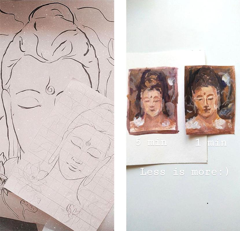Buddha Painting - image 1 - student project