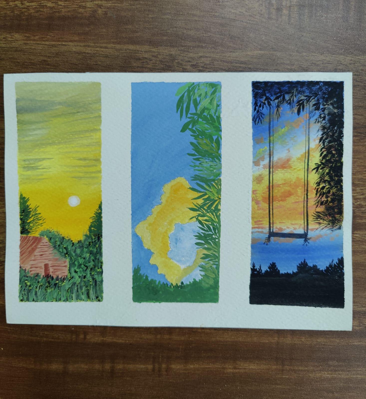30 Nature Inspired Bookmark - image 10 - student project