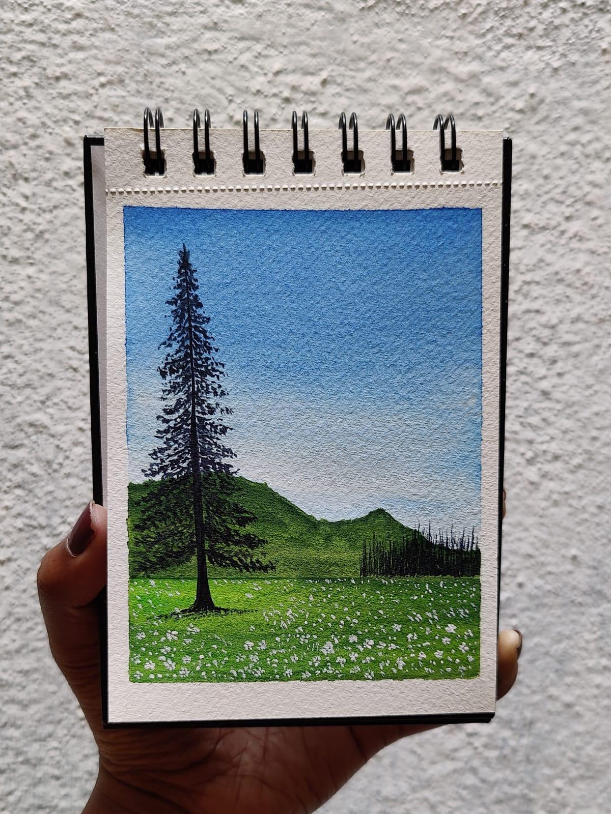 Self Reflection & Care with Watercolor Art - image 1 - student project