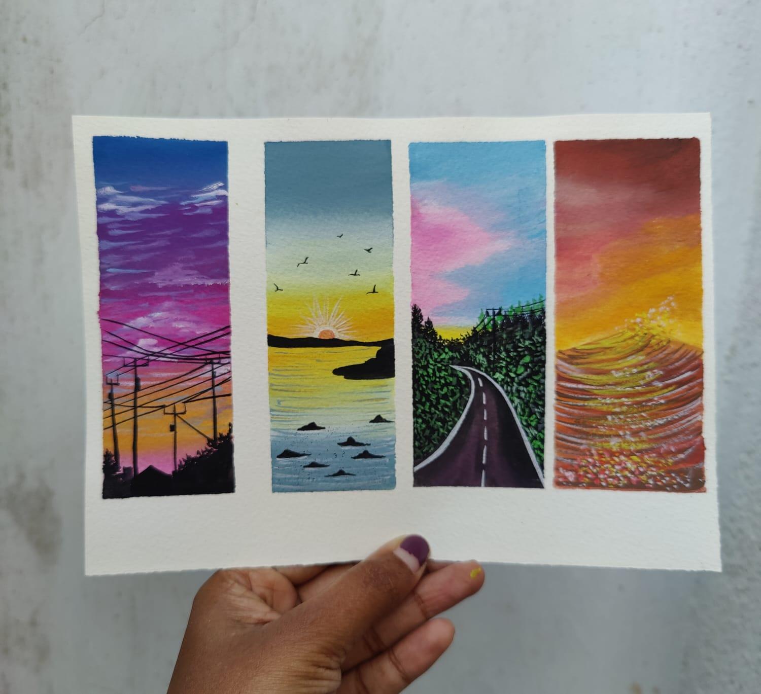 30 Nature Inspired Bookmark - image 7 - student project
