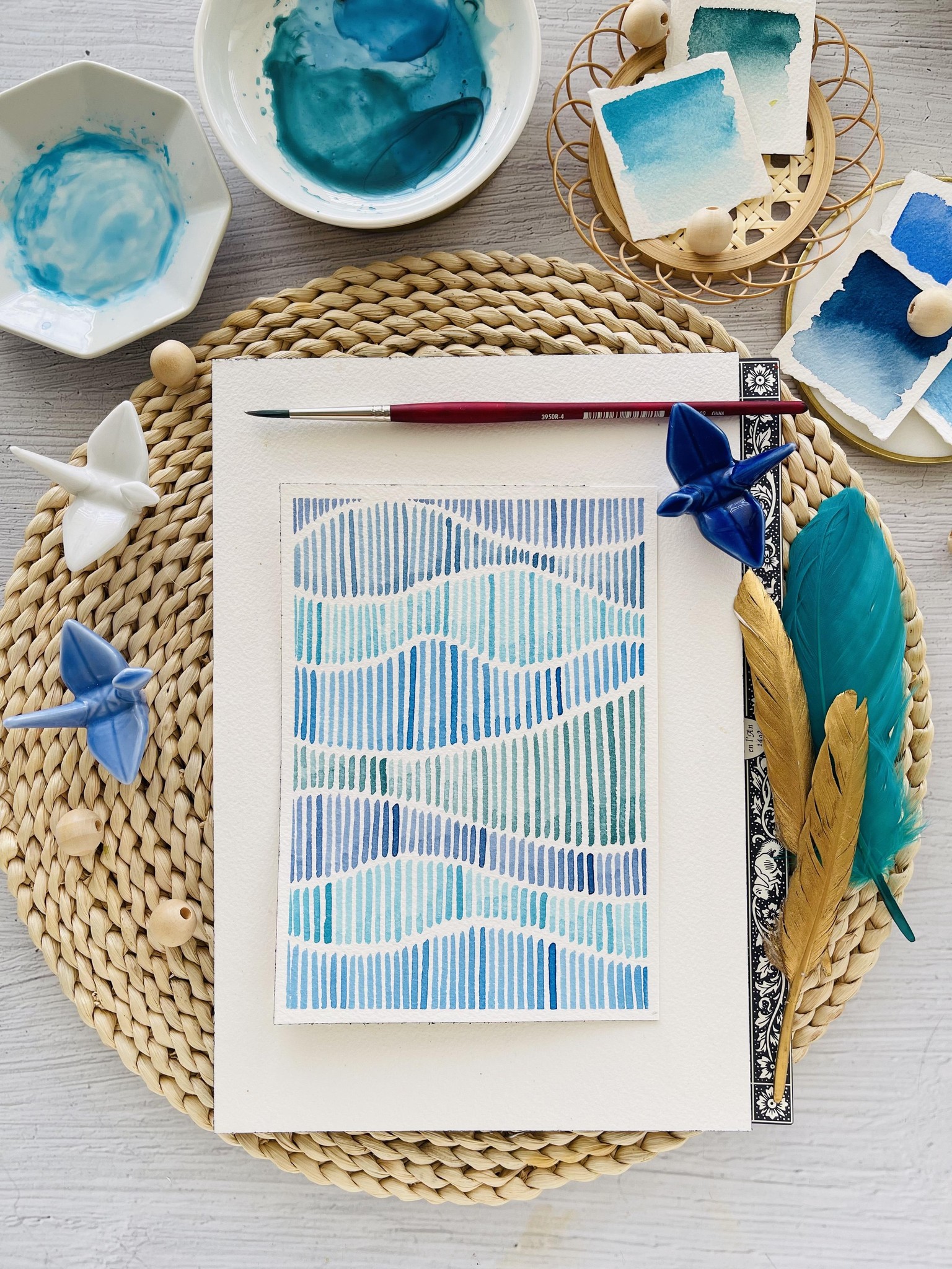 Waves of Stillness & Shoreline Honeycomb - image 2 - student project