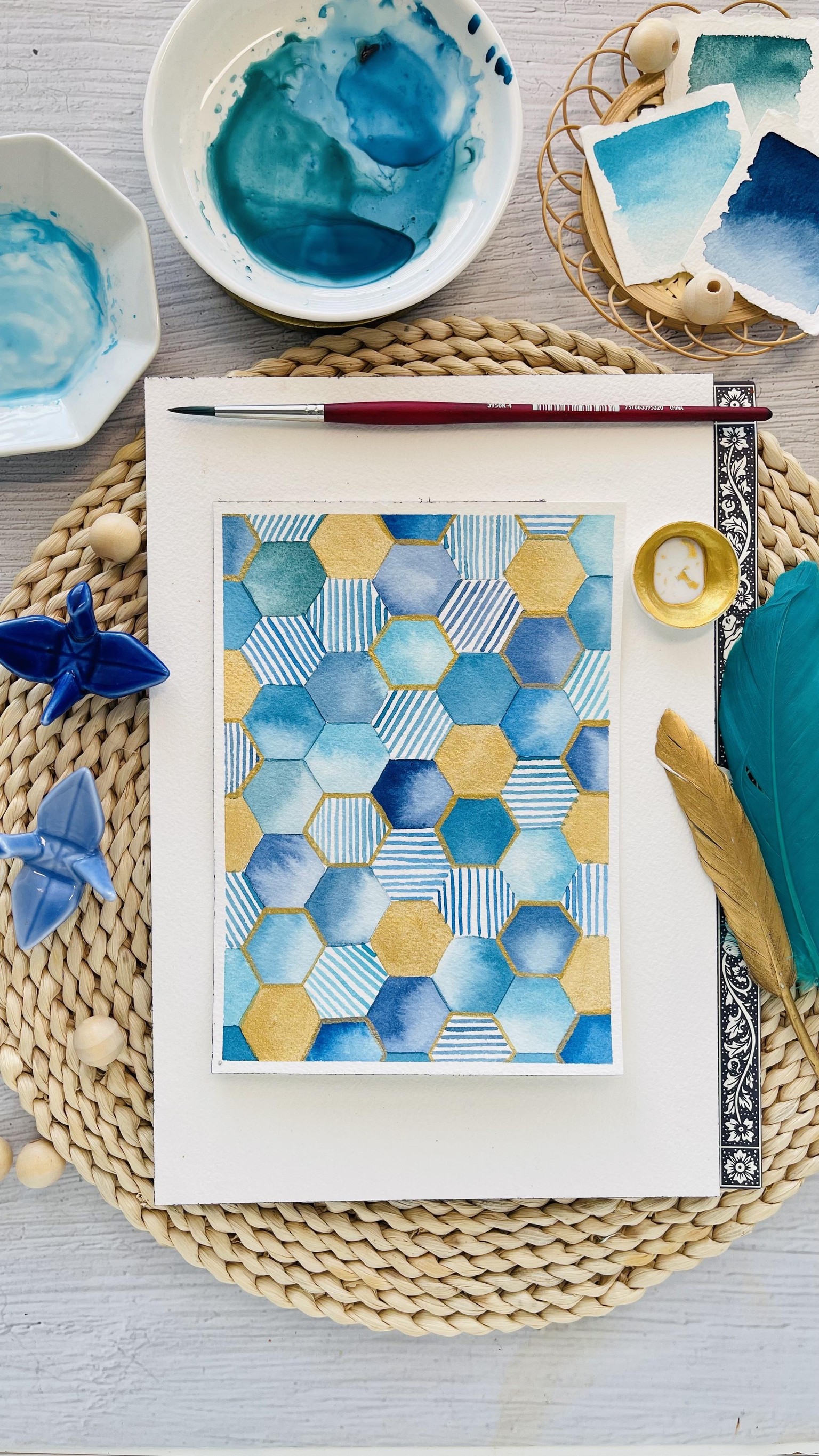Waves of Stillness & Shoreline Honeycomb - image 1 - student project