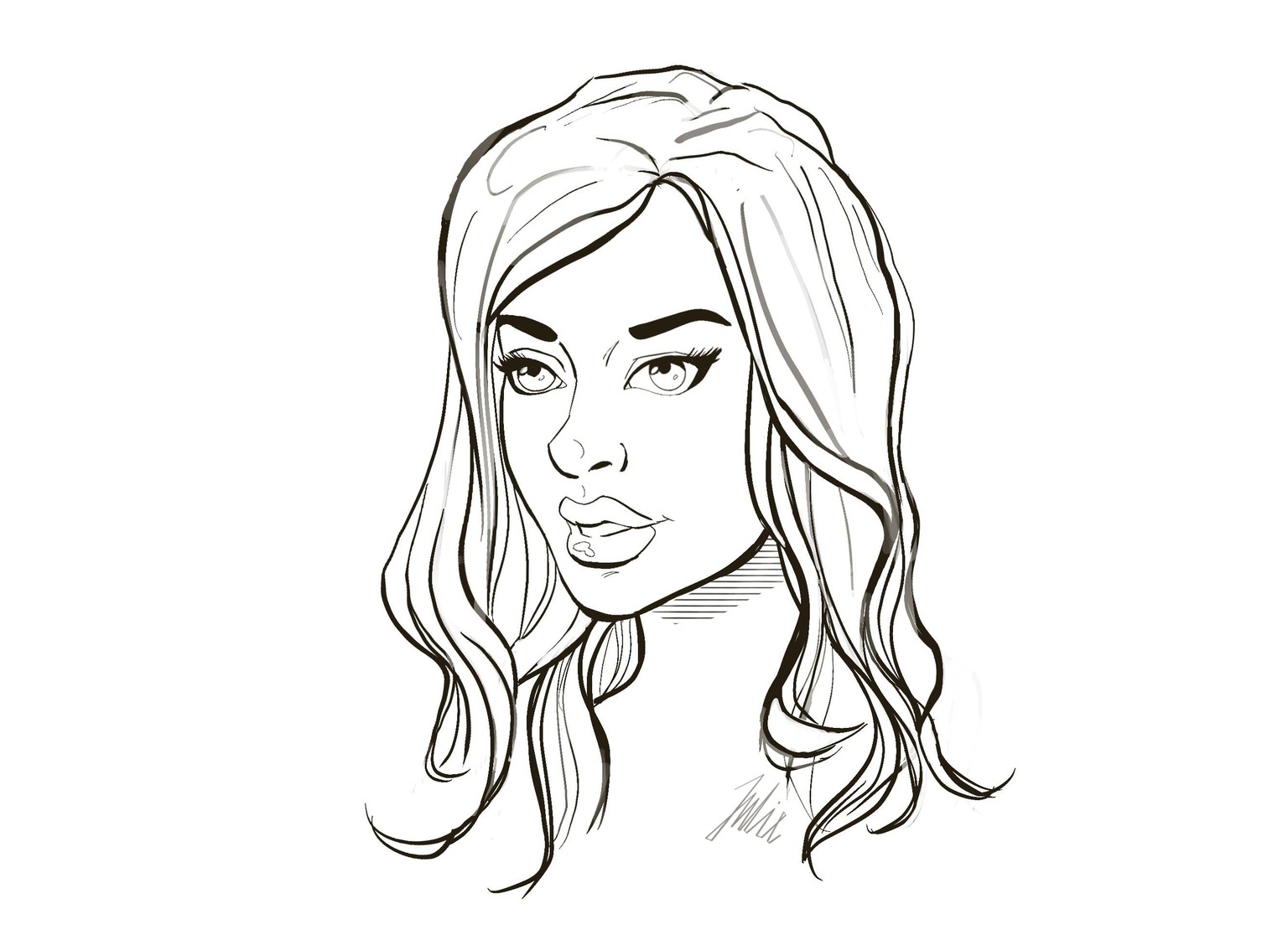 Comic style sketch - image 1 - student project