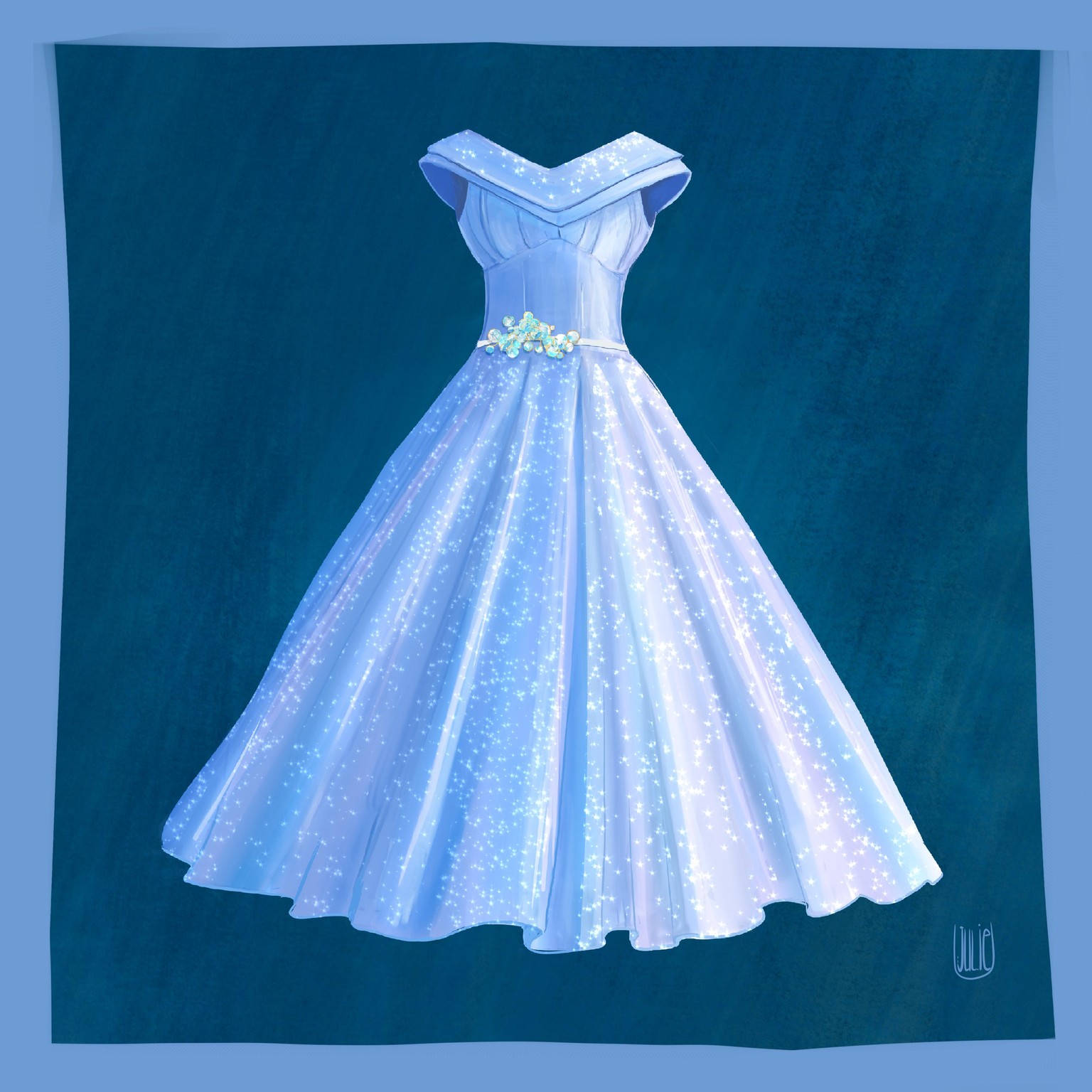 Shimmer Dress - image 1 - student project