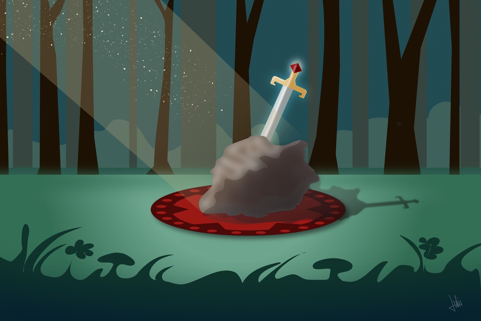 Sword - image 1 - student project