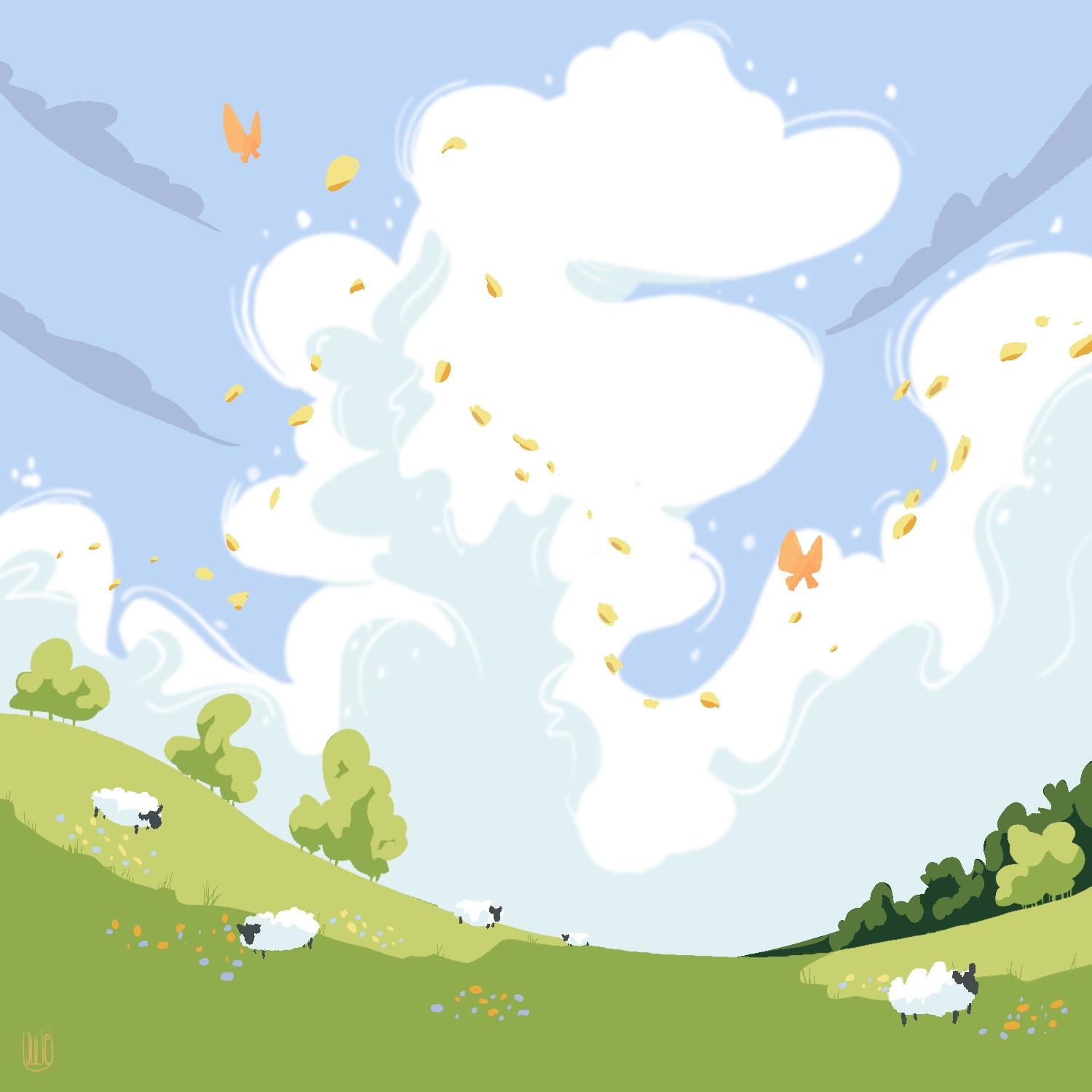 Clouds - image 1 - student project