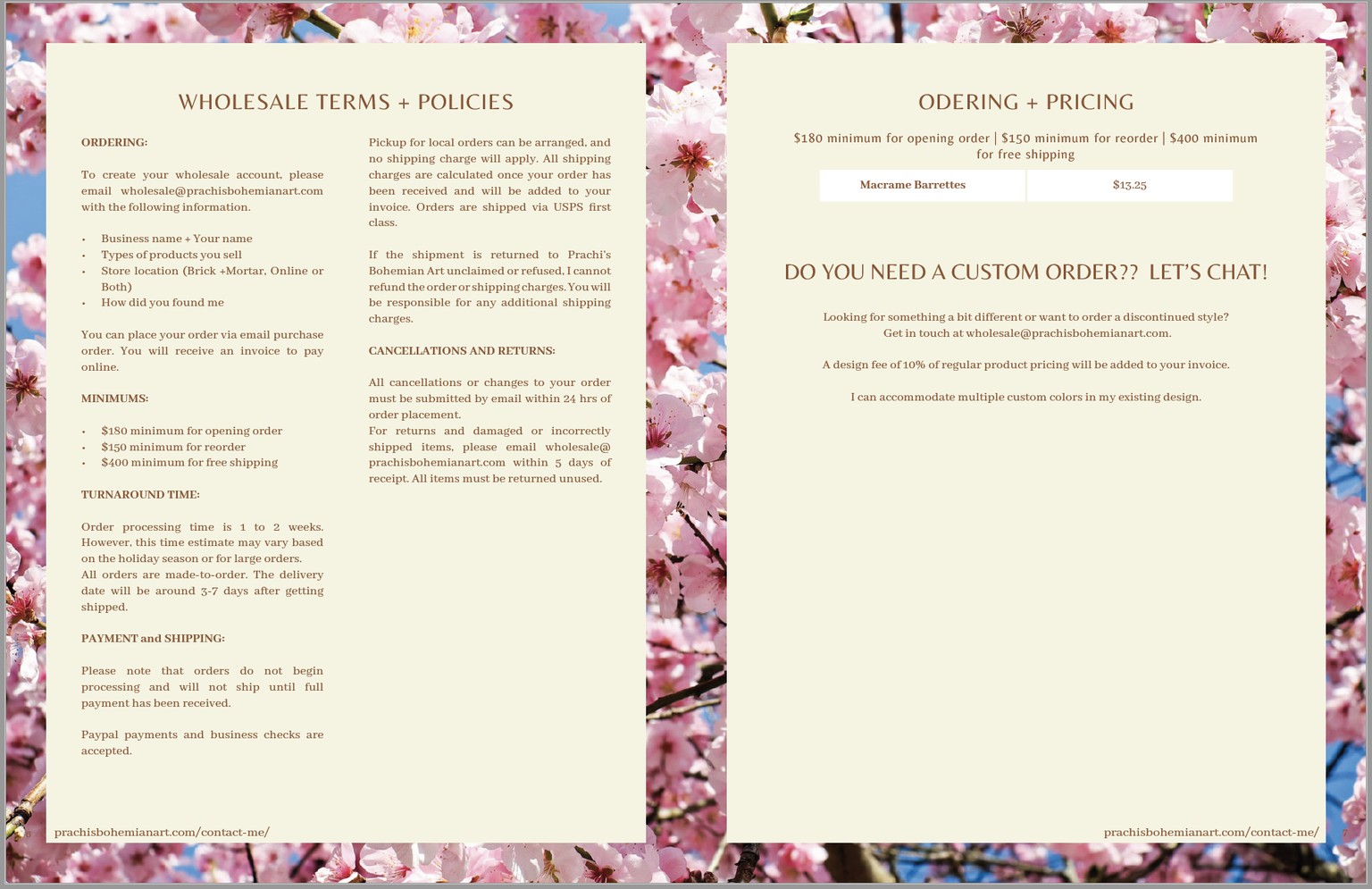 Line sheet for macrame barrettes - image 4 - student project