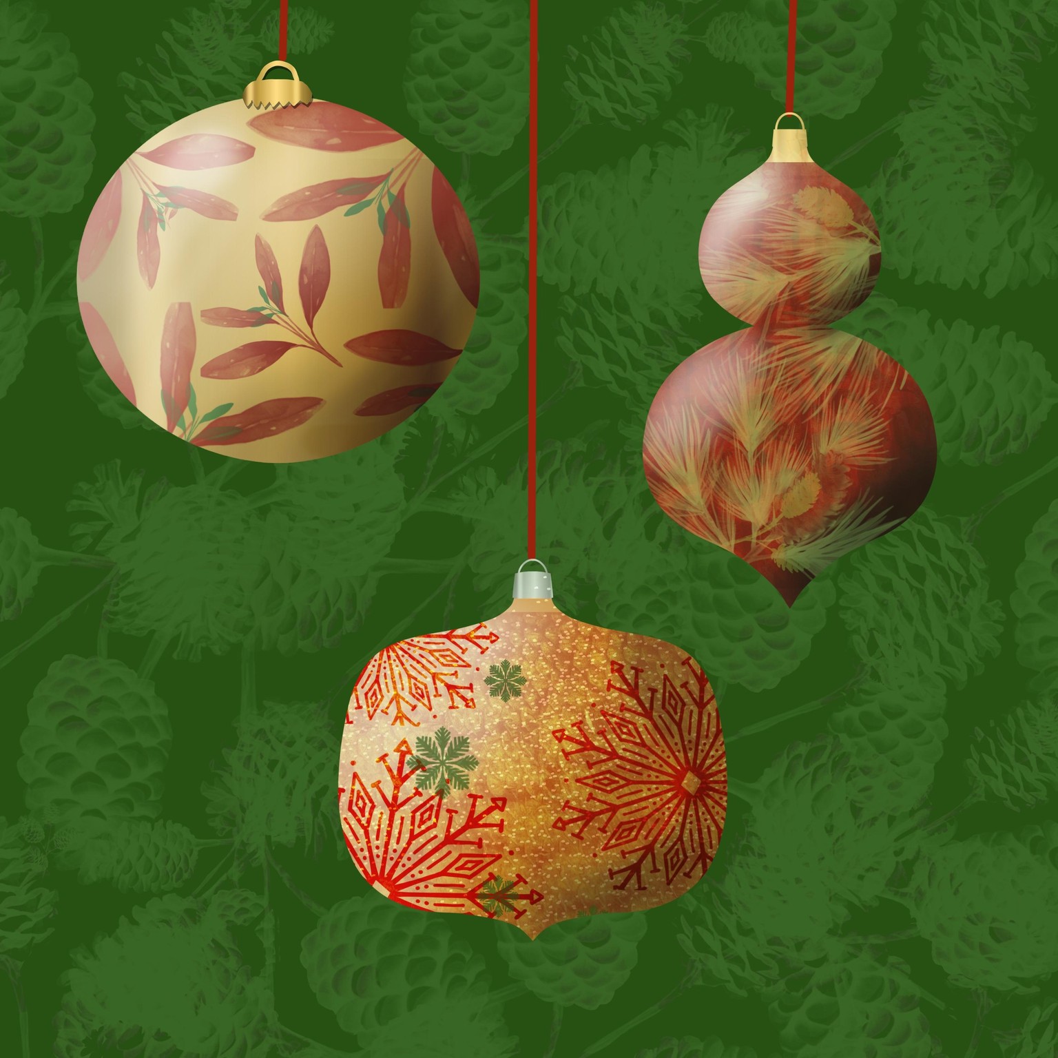 Christmas Baubles - image 2 - student project