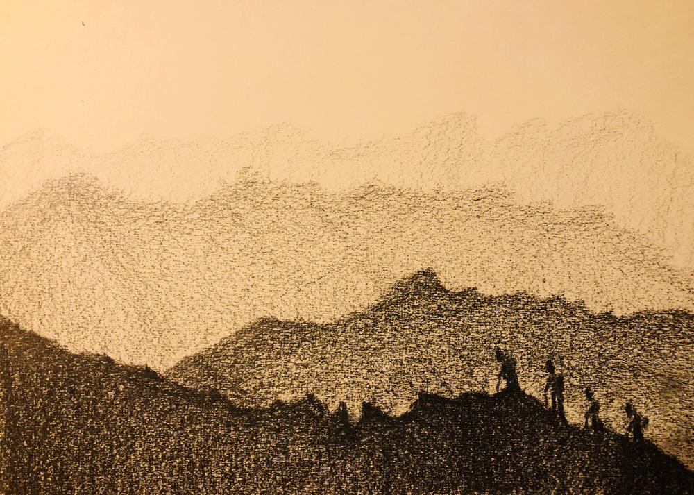 Dynamic mark making - image 3 - student project