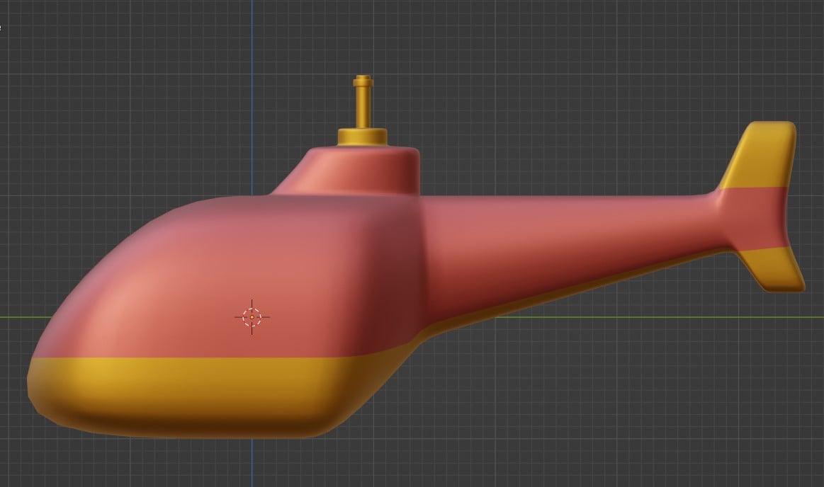 MY 3D HELICOPTER MODEL - image 4 - student project
