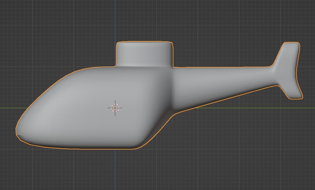 MY 3D HELICOPTER MODEL - image 1 - student project