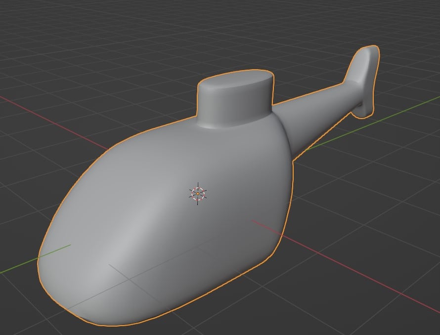 MY 3D HELICOPTER MODEL - image 2 - student project