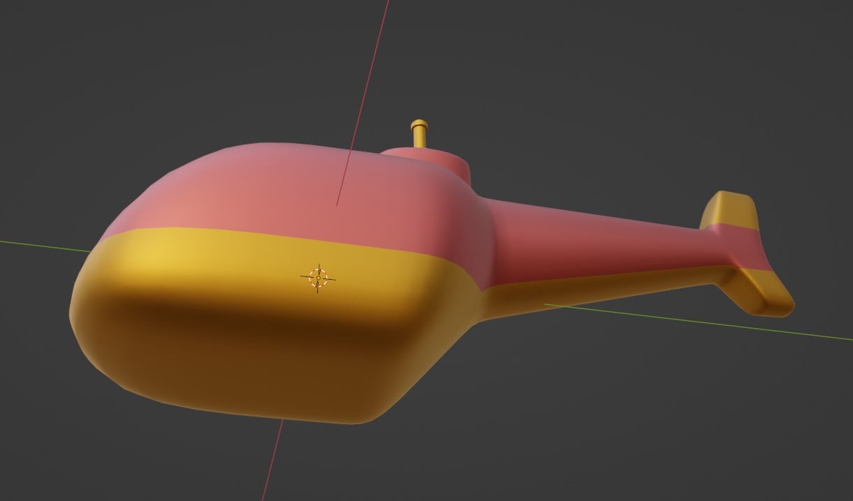 MY 3D HELICOPTER MODEL - image 3 - student project