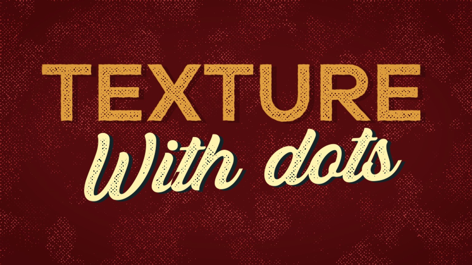 Texture with Dots - image 2 - student project