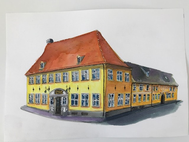 Urban Sketching - image 1 - student project
