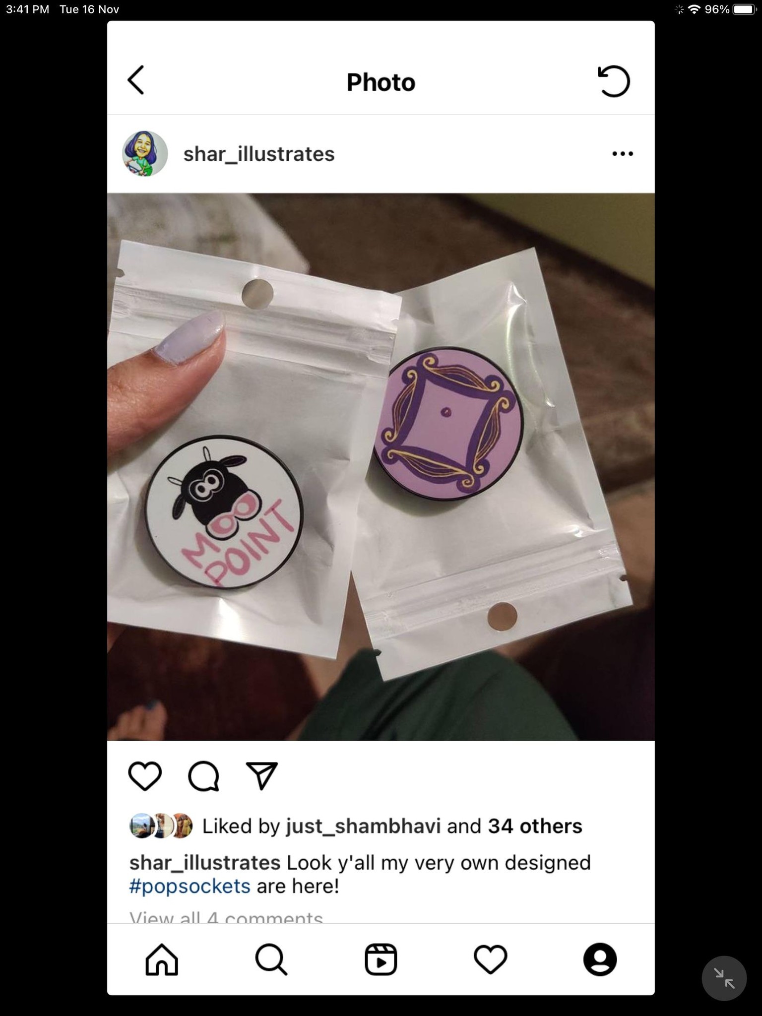 Pop sockets, Tote Bags & Bookmarks! - image 2 - student project