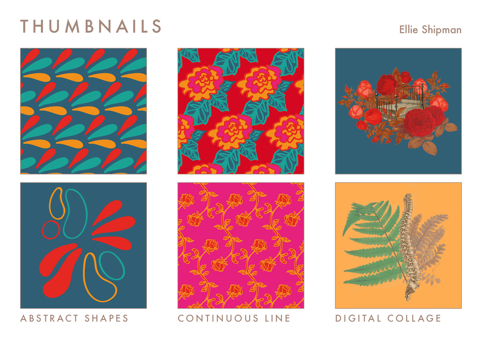 Illustrated Textiles: Class Project Example - image 2 - student project
