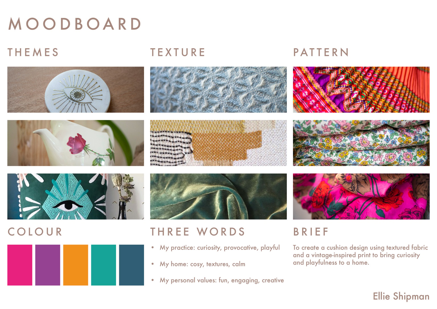 Illustrated Textiles: Class Project Example - image 1 - student project