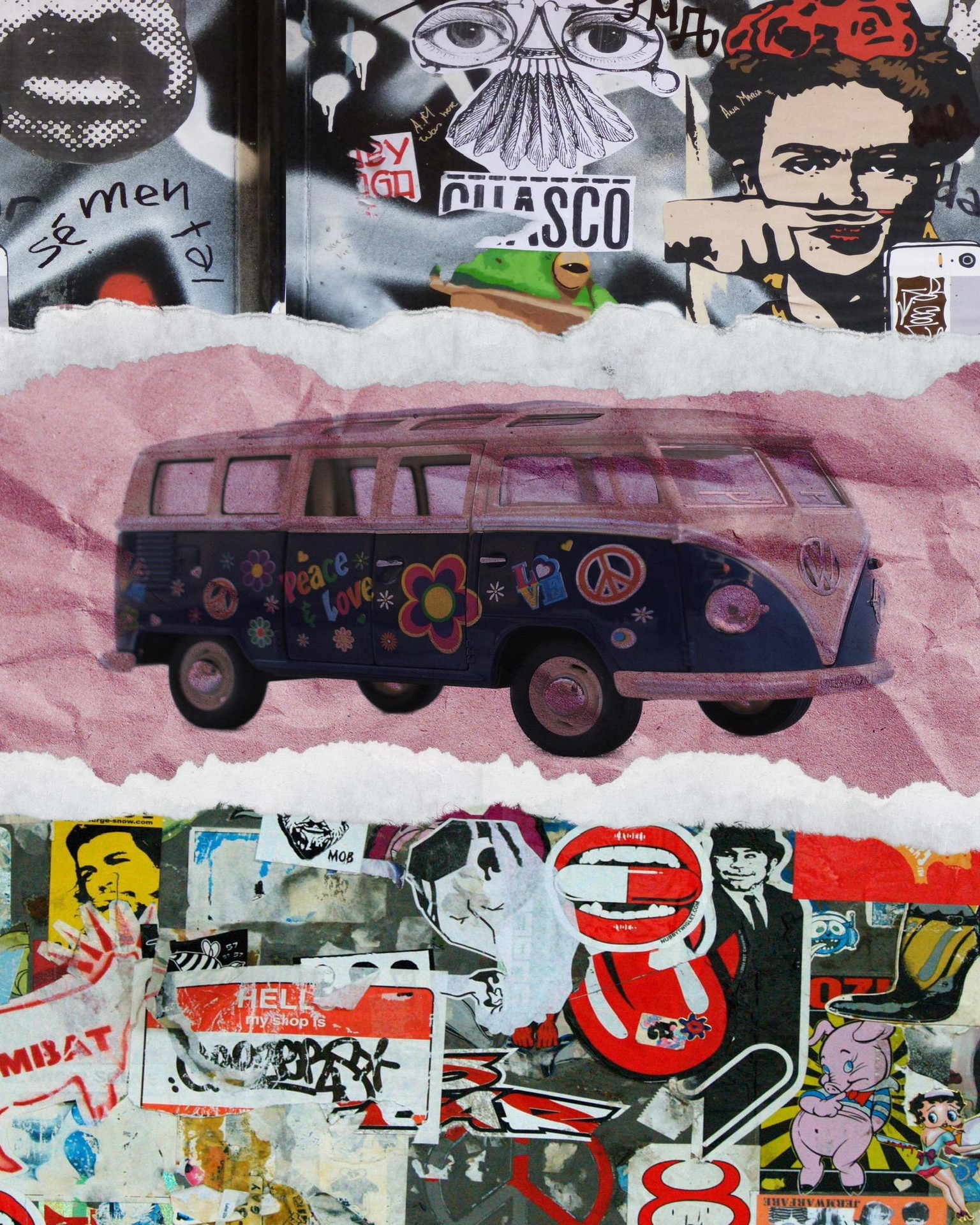Torn Paper Effect - image 1 - student project
