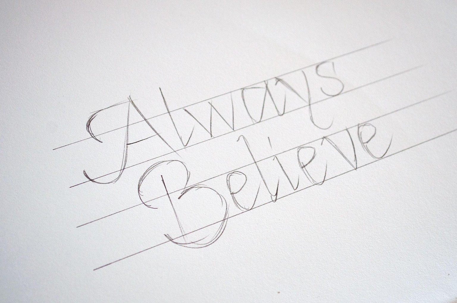 Always Believe – Example project - image 1 - student project