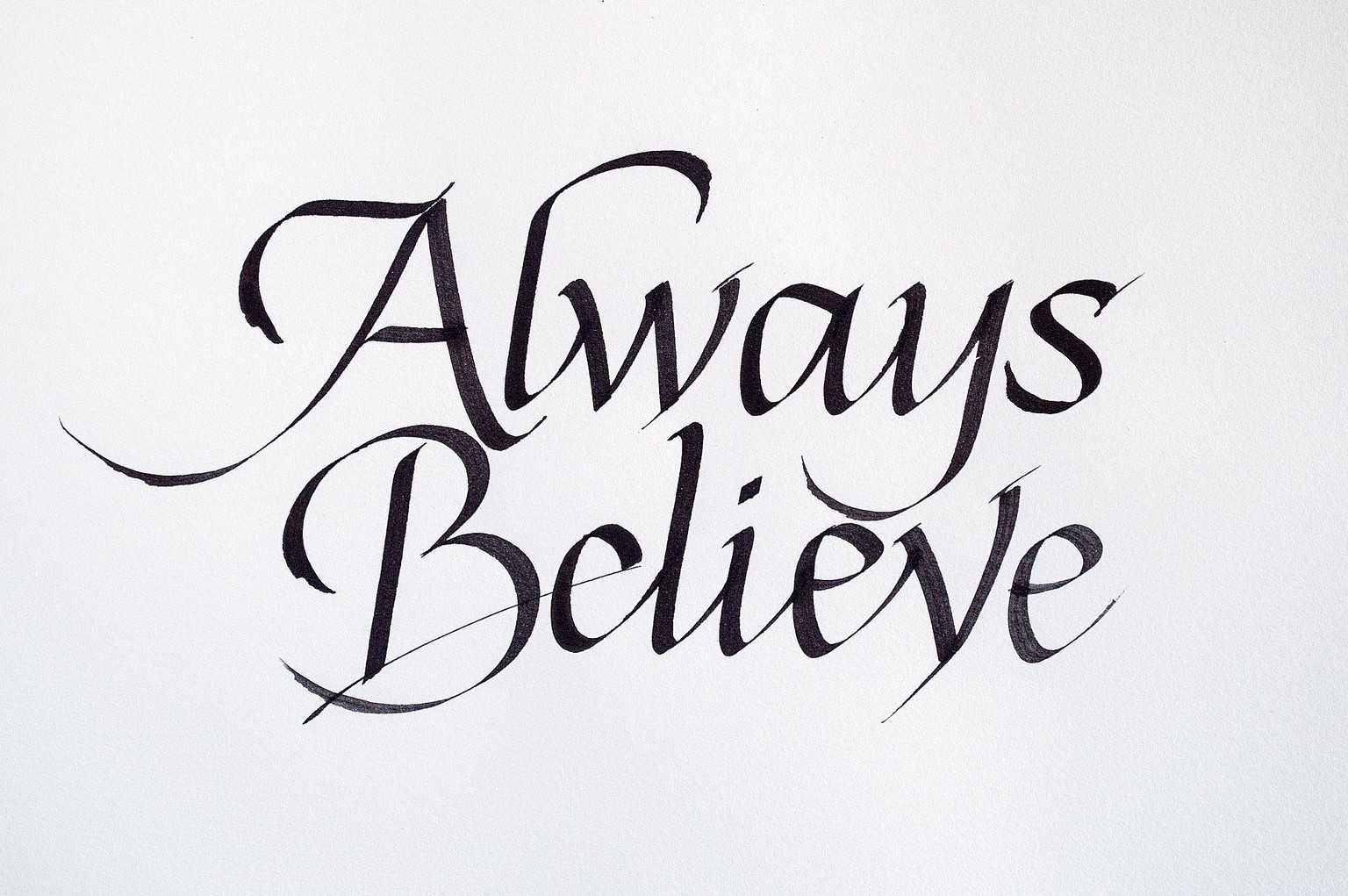 Always Believe – Example project - image 3 - student project