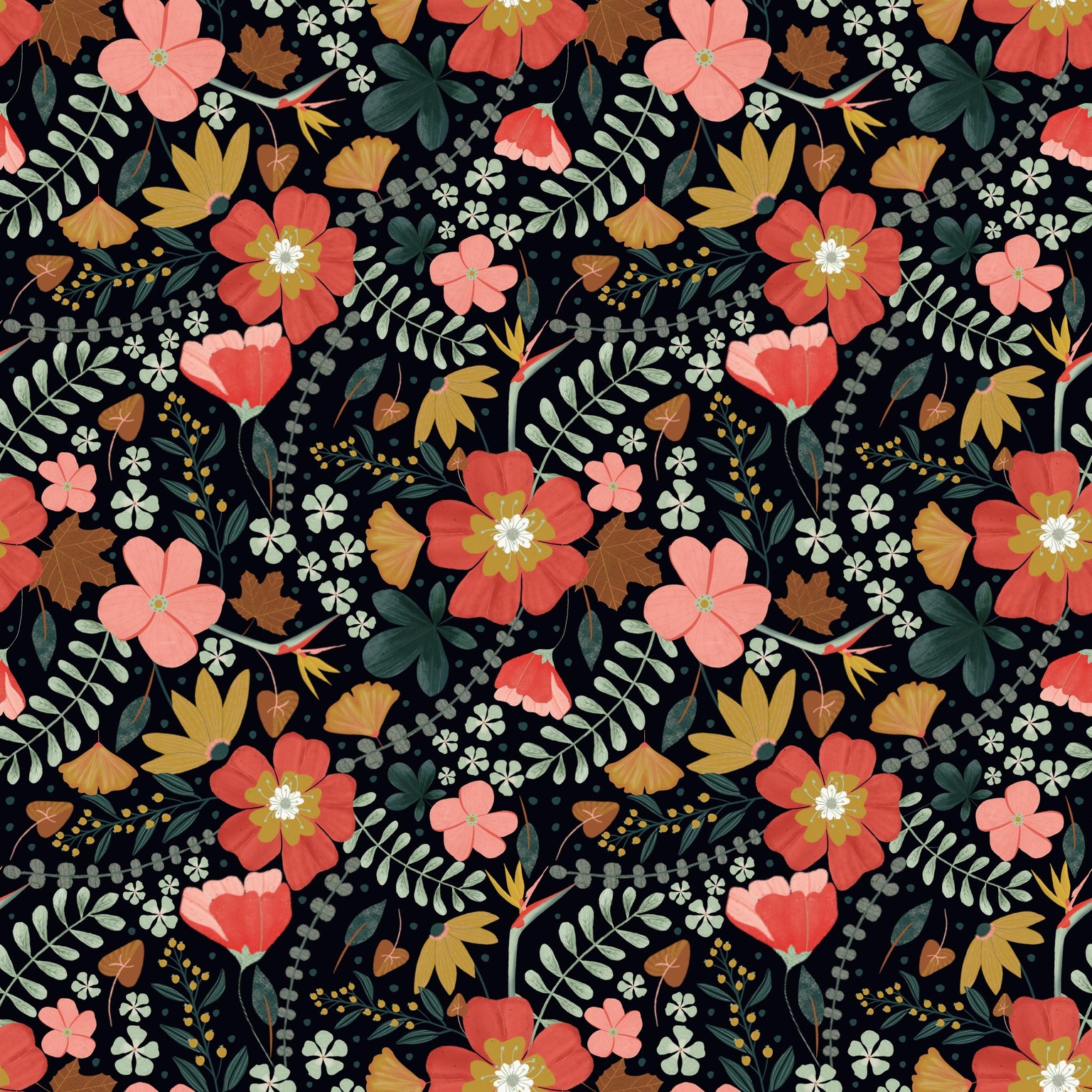 Flowers in procreate - image 3 - student project