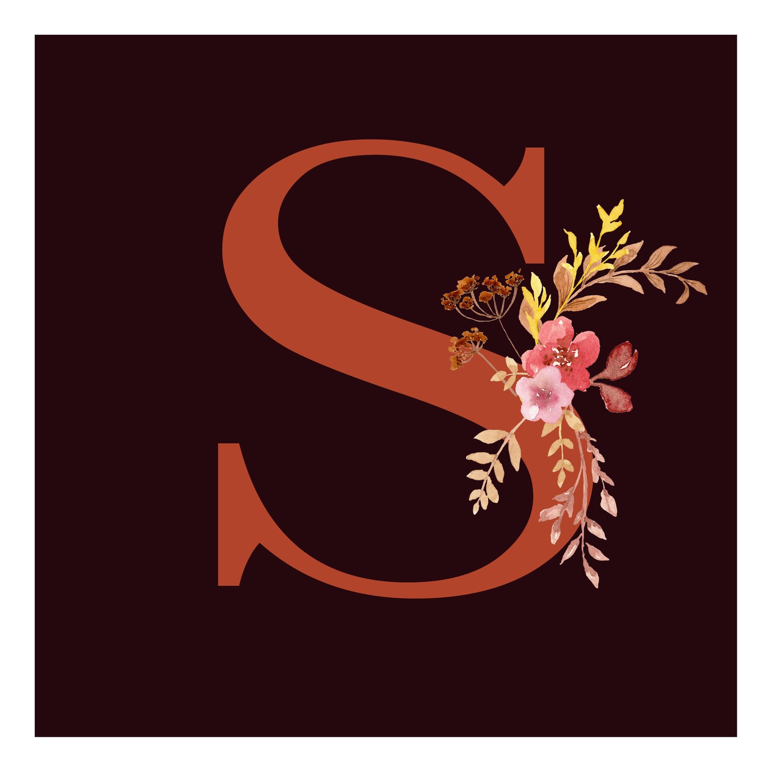 Botanical decorated letter - image 4 - student project