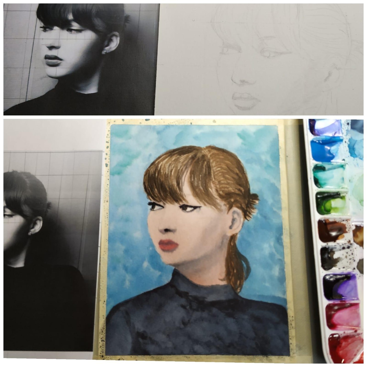 Portret practice - image 1 - student project