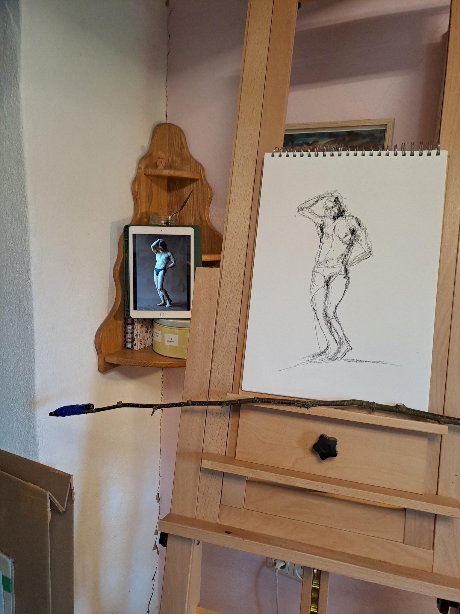 Dynamic figure painting - image 4 - student project