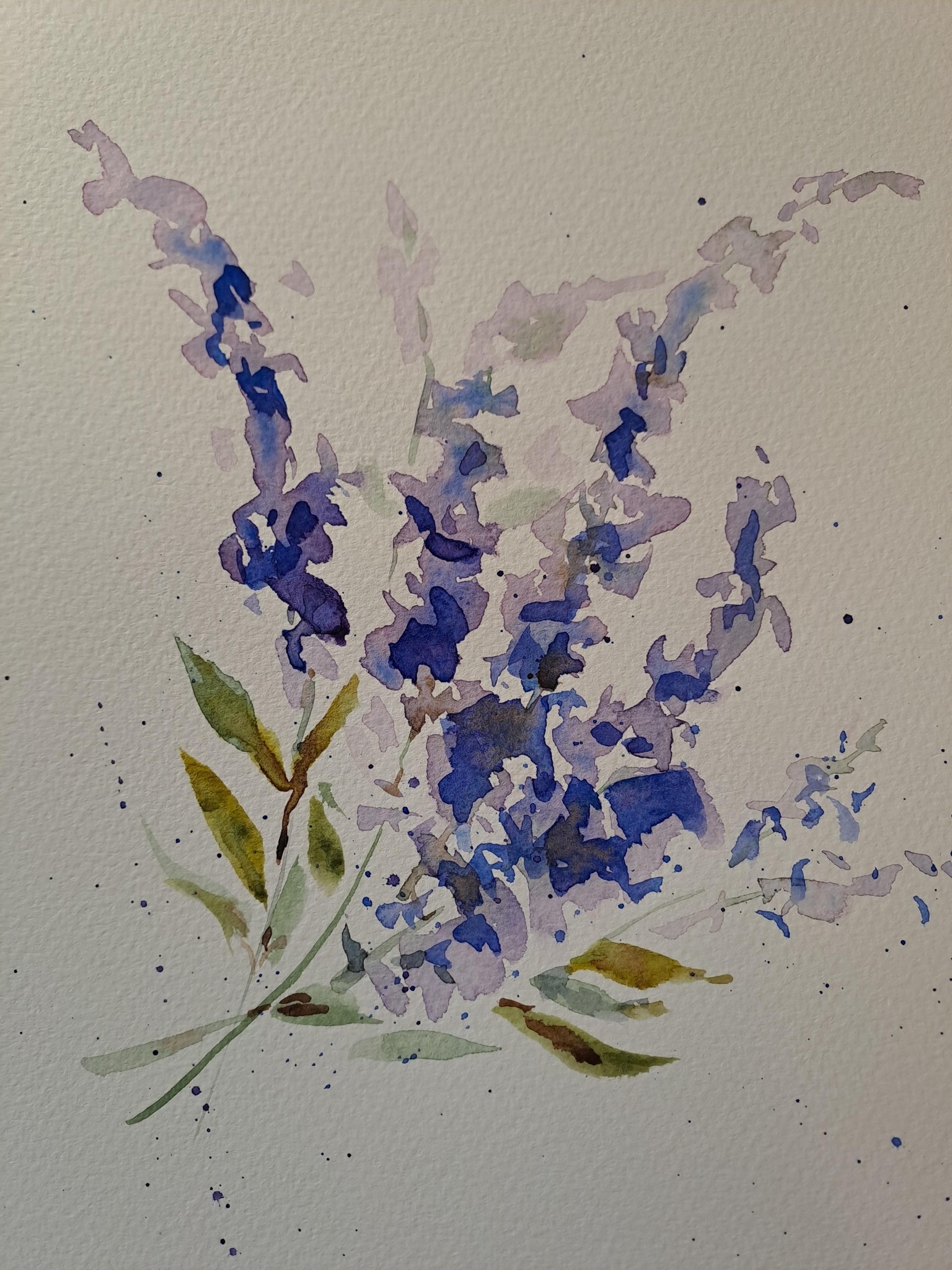 Watercolor herbs - image 1 - student project