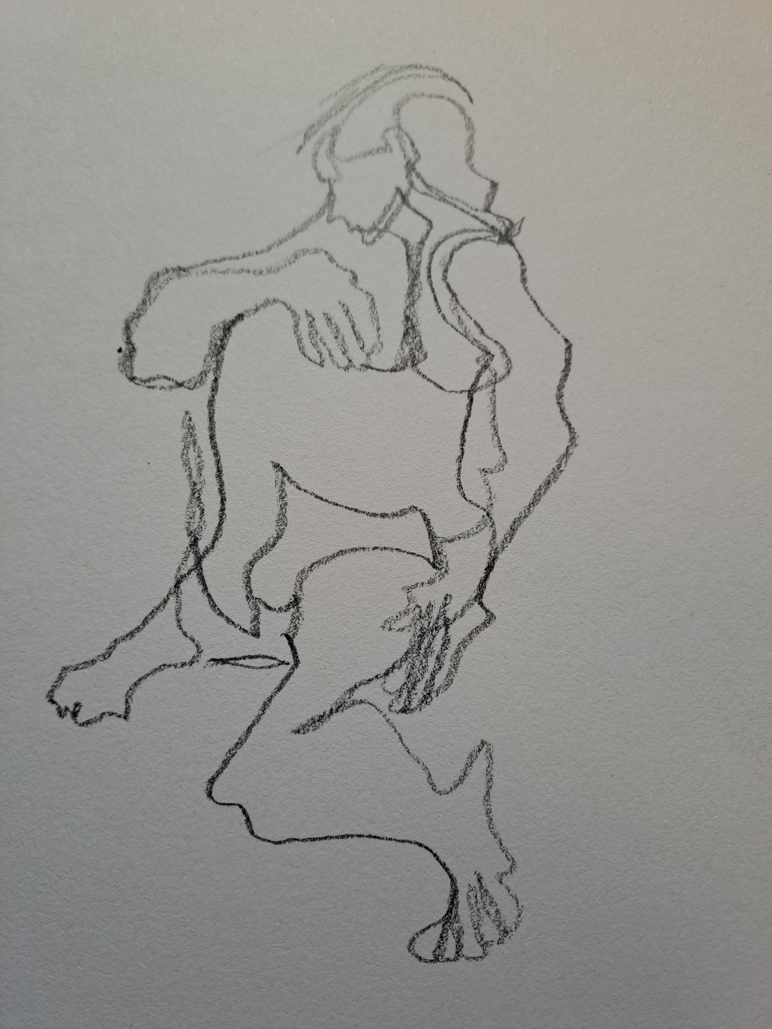 Dynamic figure painting - image 5 - student project