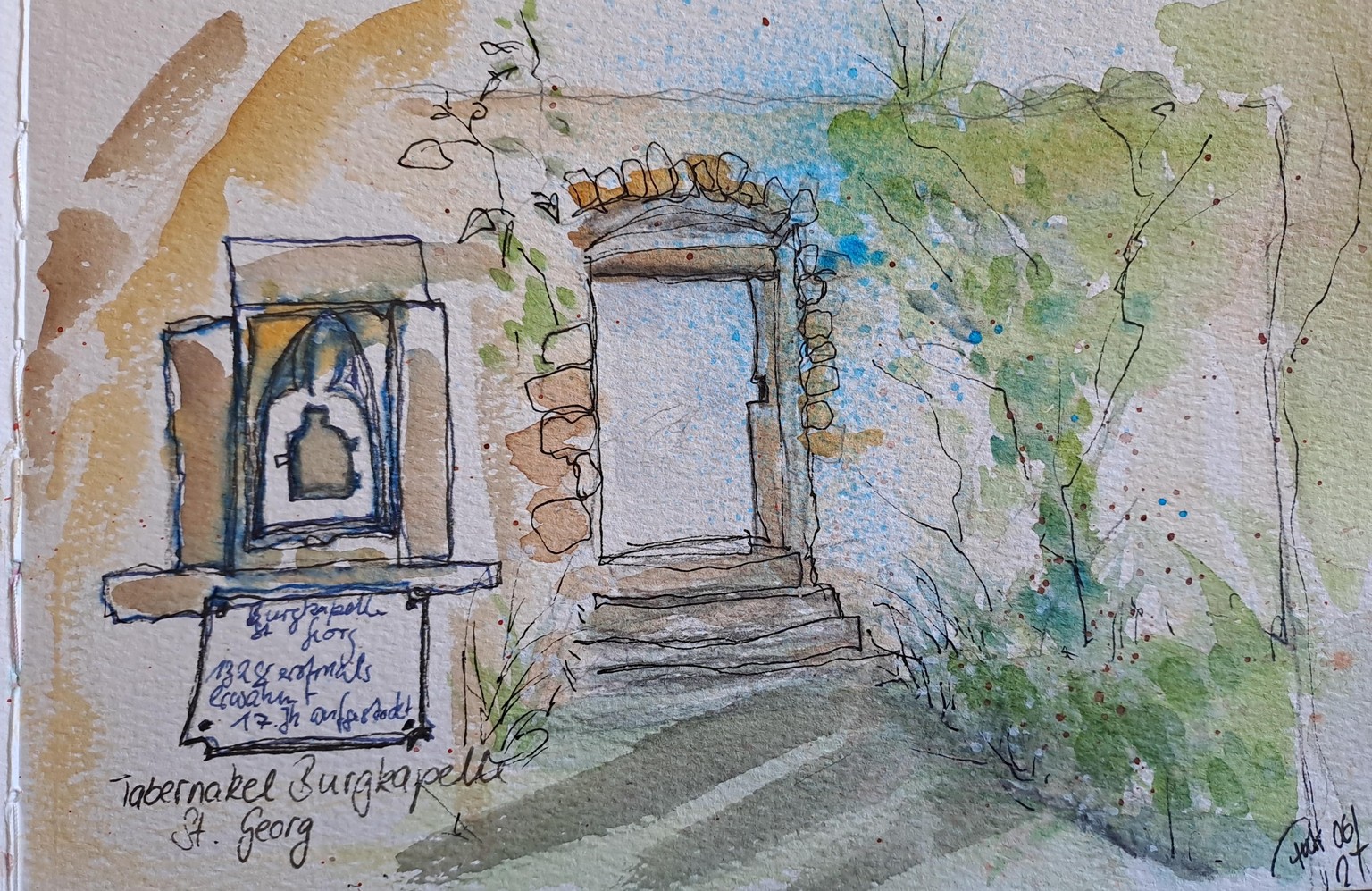 My first urban sketch - image 1 - student project