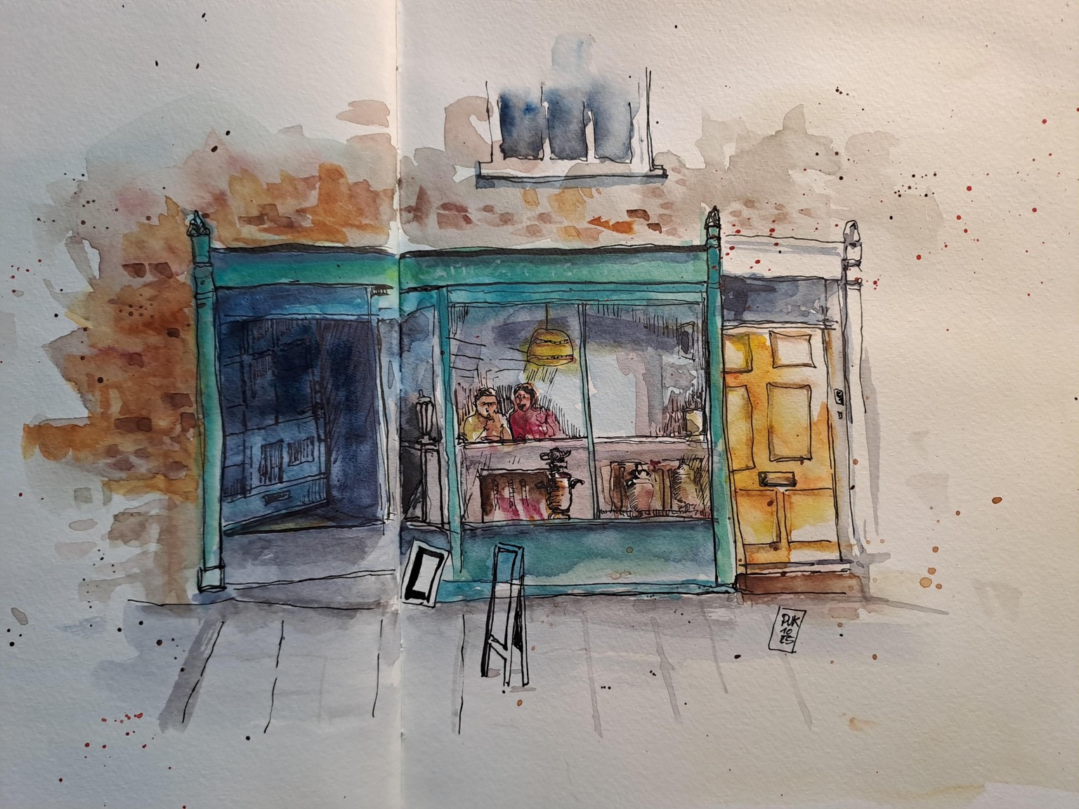 Ink and wash - image 1 - student project