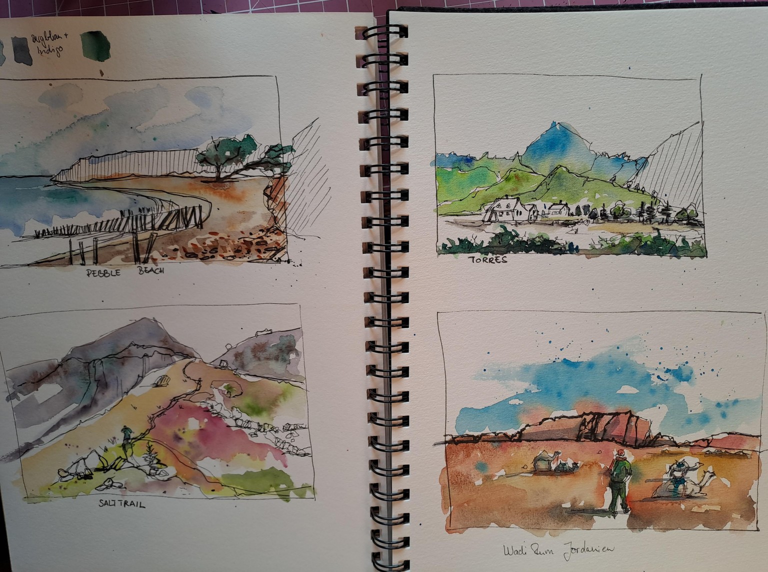 Landscape sketching - image 1 - student project